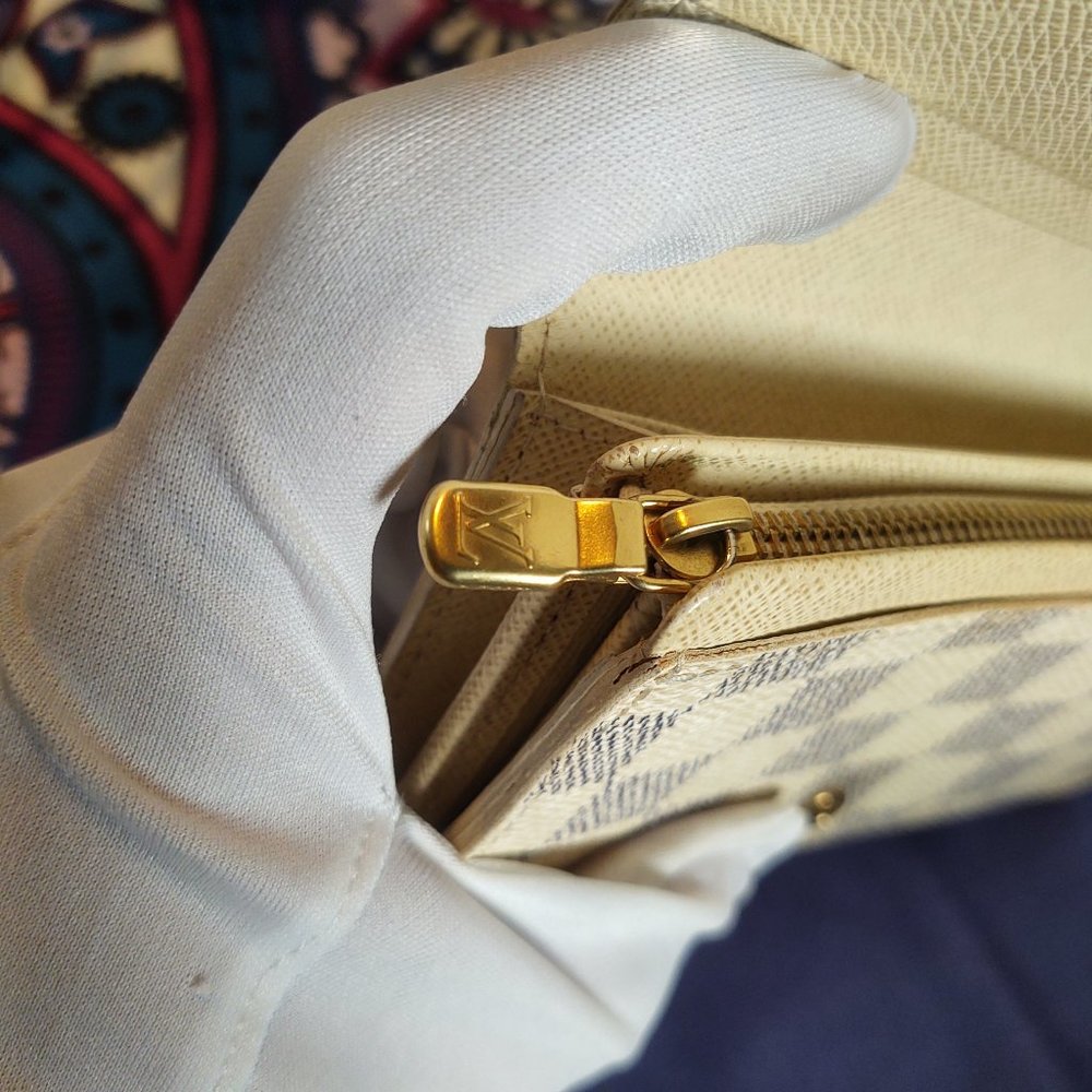 Louis Vuitton Damier Azur Portefeuille Tresor - Picture 6 of 16